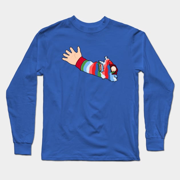 Seed of Chucky | Chucky’s Arm Long Sleeve T-Shirt by Jakmalone